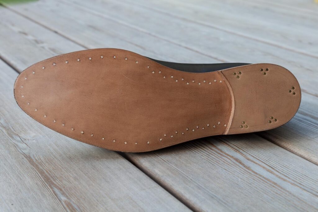 genagelte Maßschuhe für Herren, ohne Naht